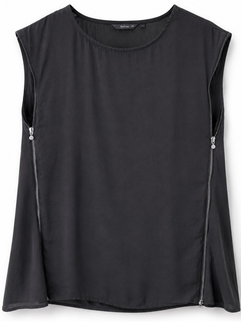 Elegant Black Sleeveless Top
